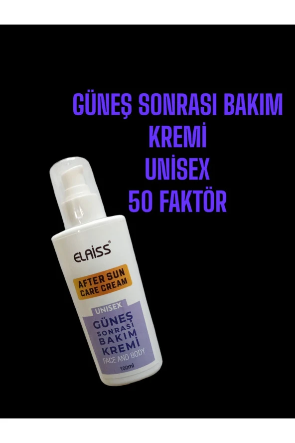 GÜNEŞ SONRASI BAKIM KREMİ UNİSEX 100ML