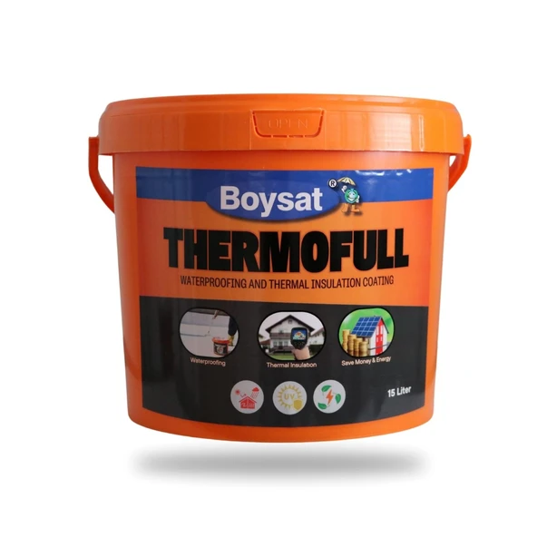 Boysat Thermofull Termal Su Ve Sıcaklık Kıran Yalıtım Kaplaması 7.5 Litre ürün görseli 1