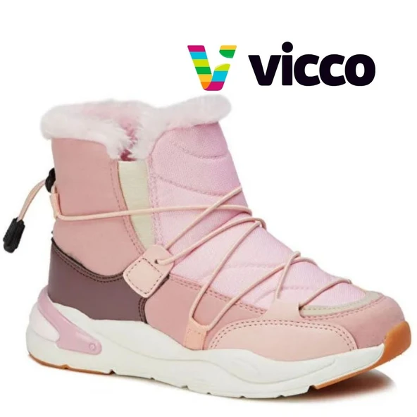 Vicco Pablo Phylon Kauçuk Taban Ortopedik Çocuk Kar Botu - Resim 2