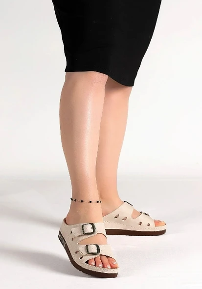 Aryan 07-043 D.r Tavsiyeli Ortapedik Kadın Terlik - Resim 11