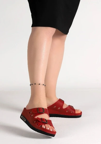 Aryan 07-043 D.r Tavsiyeli Ortapedik Kadın Terlik - Resim 16