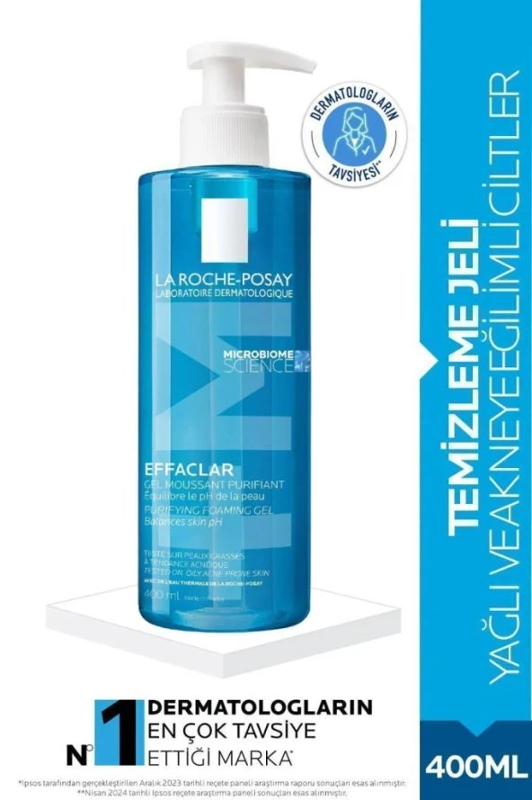 La Roche Posay Effaclar Gel+M  400 Ml - SKT10/2026