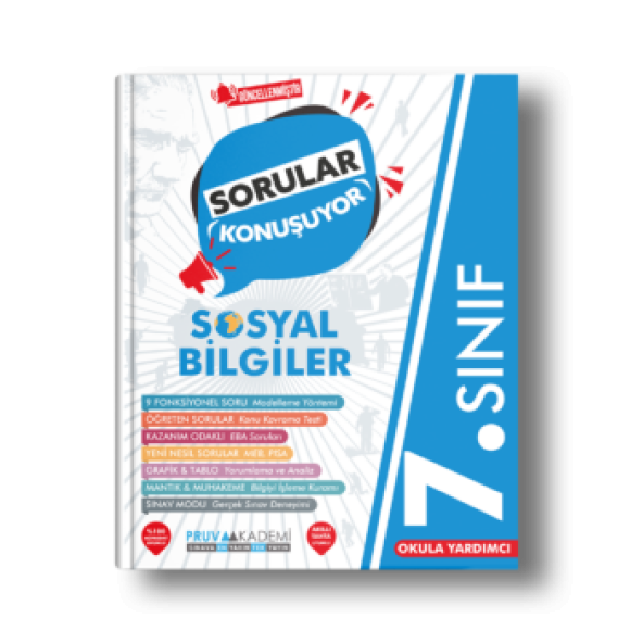 7. Sınıf Sosyal Bilgiler Sorular Konuşuyor Soru Bankası