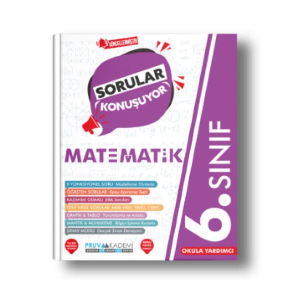 6. Sınıf Matematik Sorular Konuşuyor Soru Bankası