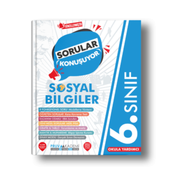 6. Sınıf Sosyal Bilgiler Sorular Konuşuyor Soru Bankası