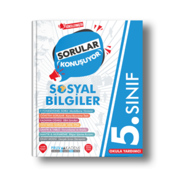 5. Sınıf sosyal Bilgiler Sorular Konuşuyor Soru Bankası