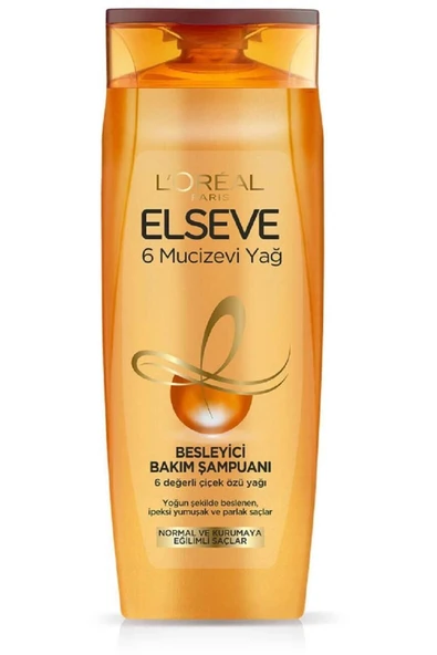 Elseve Şampuan 6 Mucizevi Yağ Besleyici Bakım 670 Ml ürün görseli