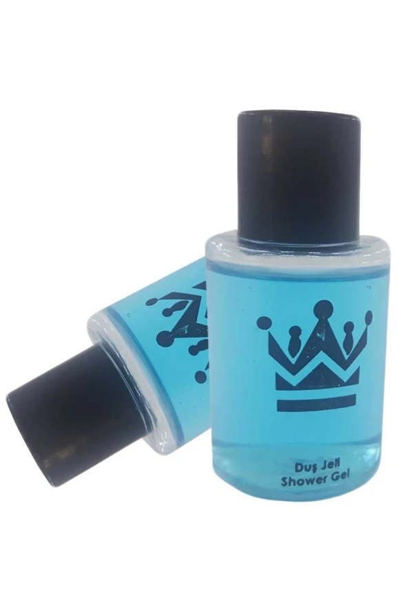 100 Adet Duş Jeli Standart Otel Tipi Mini 30 ml Silindir Şişe Tek Kullanımlık Kullan At