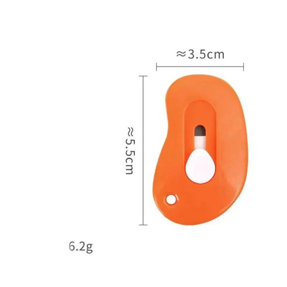 GIPTA Mini Maket Bıçağı Otomatik MAVİ 1 adet - 5