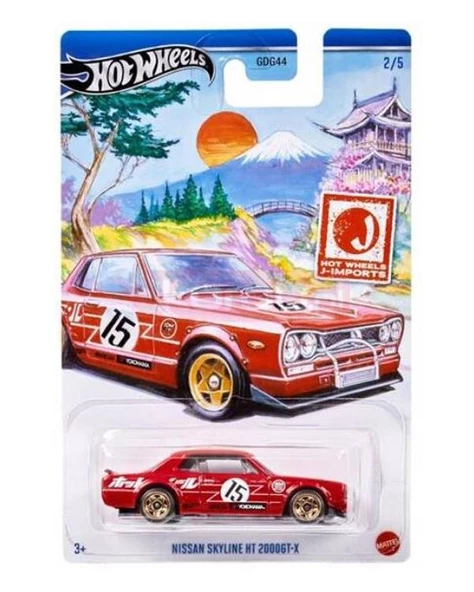 Hot Wheels Temalı J-Imports Nissan Skyline HT 2000GT-X HRT01