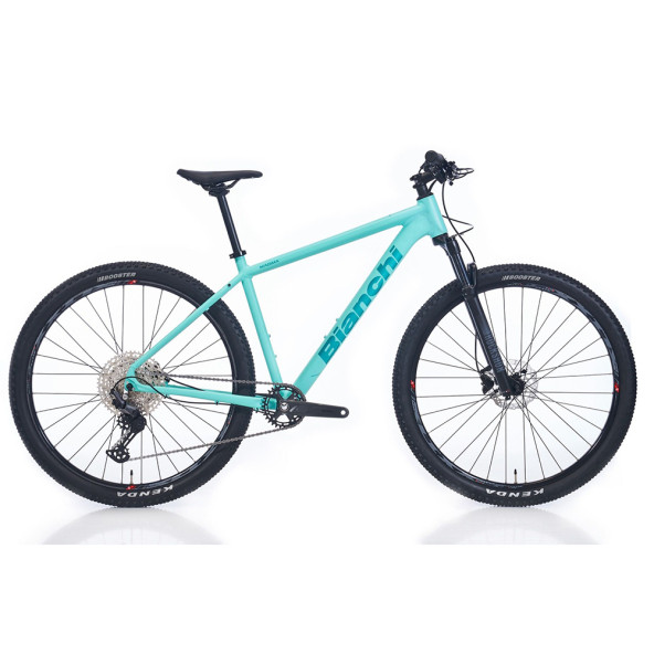 Bianchi Magma Comp 9.S 1x12s Deore 29 jant Dağ Bisikleti (Mat Celeste Parlak Metalize Celeste) 48 Kadro