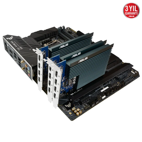 ASUS GT730 2GB 4H-SL-2GD5 GDDR5 64bit 4X HDMI PCIe 16X v2.0 Fansız - 4