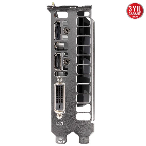 ASUS RX550 2GB PH-550-2G GDDR5 64bit HDMI DVI PCIe 16X v3.0 - Resim 5