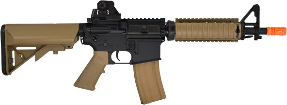 Cybergun Colt Lisanslı M4 CQB-R SOPMOD TAN LiPo Ready Metal Gearbox Airsoft Tüfek CYMA OEM