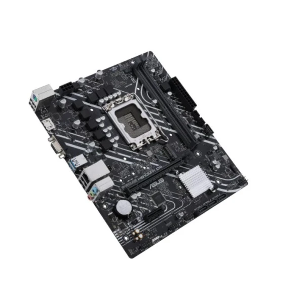 ASUS PRIME H610M-K D4 DDR4 M2 PCIe NVME HDMI PCIe 16X v4.0 1700p mATX - Resim 3