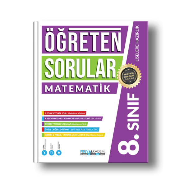 8. Sınıf Öğreten Sorular Matematik Soru Bankası