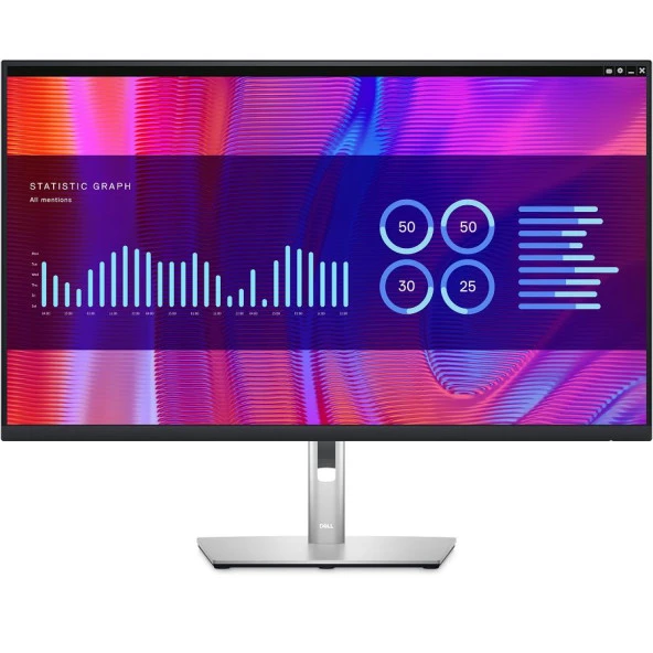 DELL 31.5" IPS P3223DE 5MS 60HZ GDMI-DP TYPE-C İİ MONİTÖRÜ 2560X1440