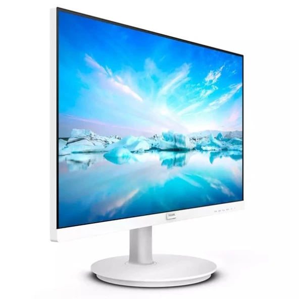 PHILIPS 27" IPS 271V8AW/00 4MS 75Hz HDMI EV Ofis Tipi Monitör 1920x1080 Beyaz - Resim 5