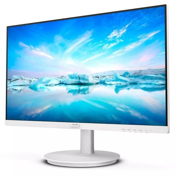PHILIPS 27" IPS 271V8AW/00 4MS 75Hz HDMI EV Ofis Tipi Monitör 1920x1080 Beyaz - Resim 6