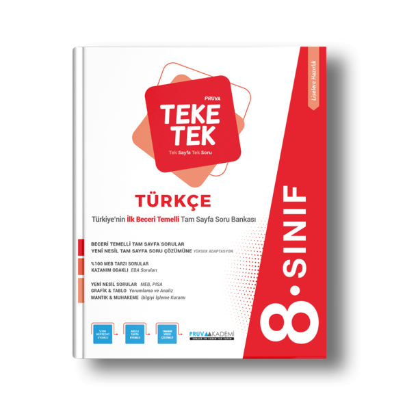 8. Sınıf Türkçe Pruva Teke Tek