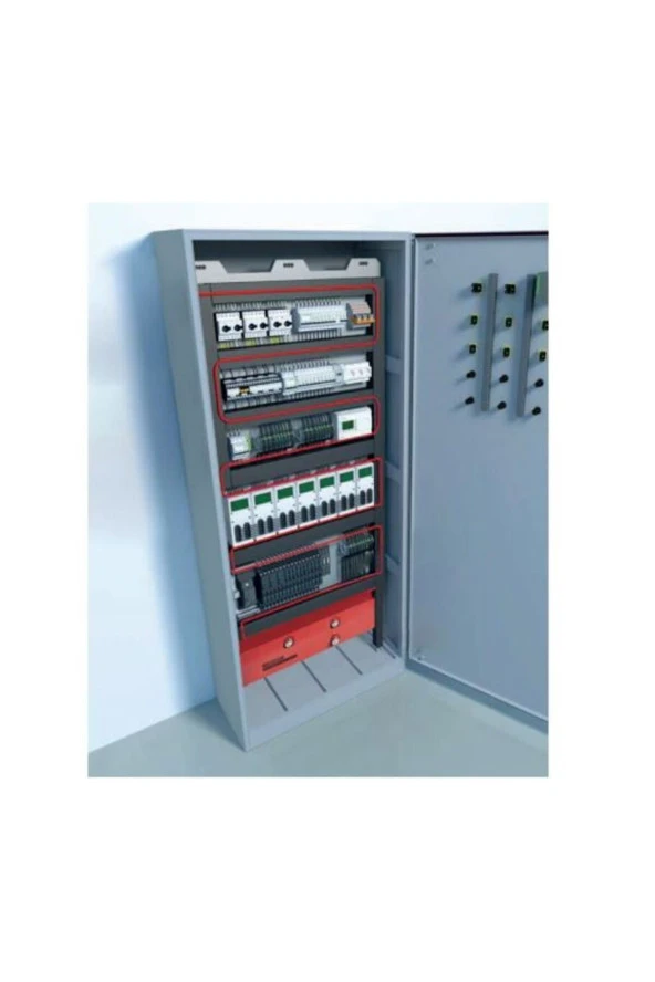 3U Yangın Algılama ve Söndürme Sistemi Novec1230 Gazlı Maksimum 1,5m3 Rack Kabinet için - 3