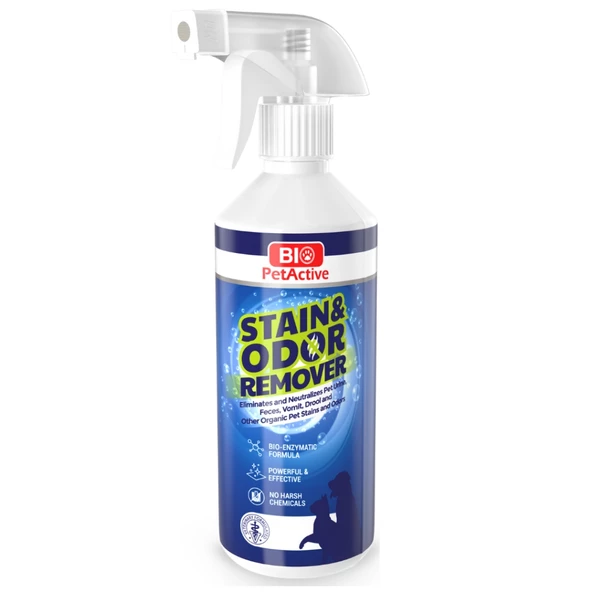 Bio Pet Active Stain Odor Remover Leke Çıkarıcı ve Koku Giderici 490 ml