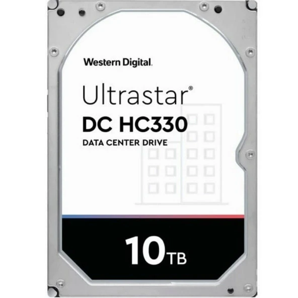 WD 3.5" 10TB ULTRASTAR DC HC330 WUS721010ALE6L4 7200 RPM 256MB SATA-3 ENTERPRISE Güvenlik ve Nas Dis - 1