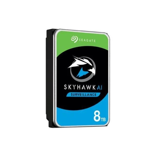 SEAGATE 8TB 3.5" 7200RPM 256MB SATA3 GÜVENLİK DİSKİ SKYHAWK ST8000VE001 - 1