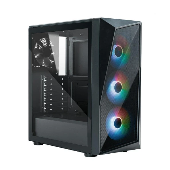 COOLERMASTER 700W 80+ CMP520 TG CP520-KGNN70-S00 Gaming Mid-Tower PC Kasası ürün görseli