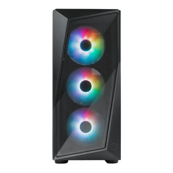 COOLERMASTER 700W 80+ CMP520 TG CP520-KGNN70-S00 Gaming Mid-Tower PC Kasası - Resim 2