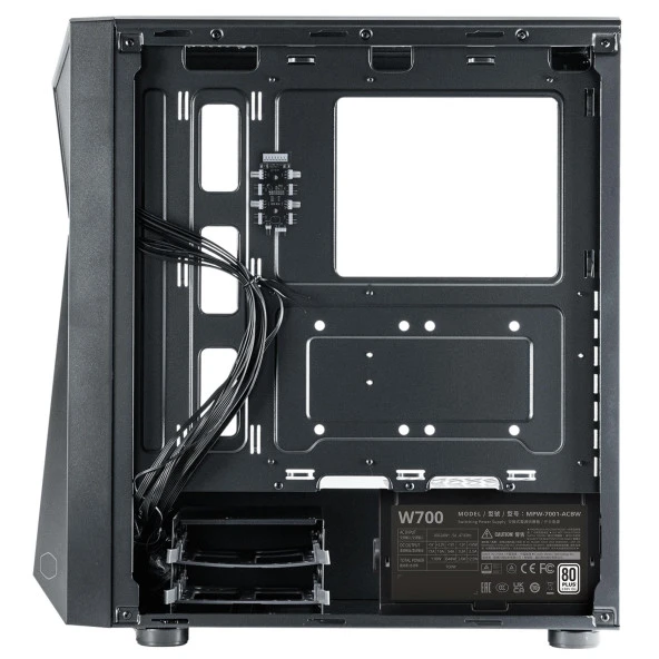 COOLERMASTER 700W 80+ CMP520 TG CP520-KGNN70-S00 Gaming Mid-Tower PC Kasası - Resim 5
