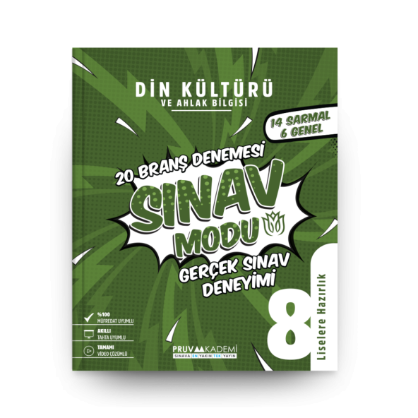 8. Sınıf Din Kültürü ve Ahlak Bilgisi Branş Denemesi