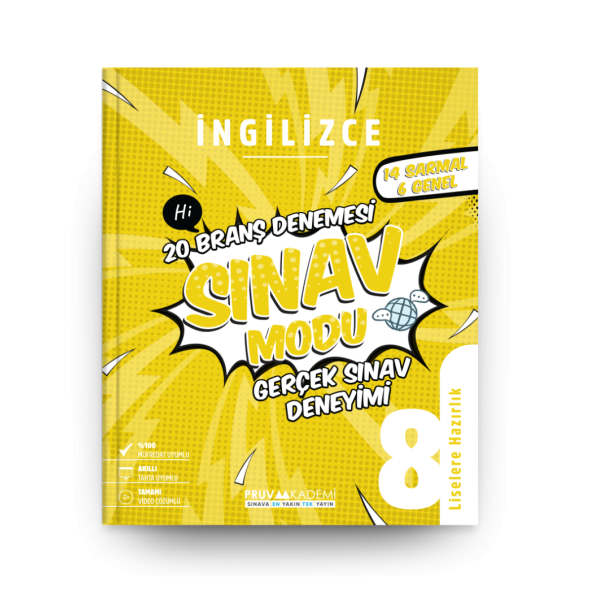 8. Sınıf İngilizce Branş Denemesi
