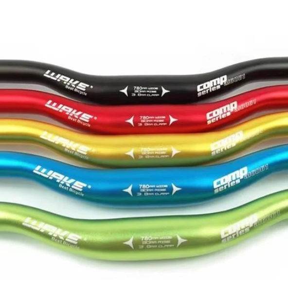 Wake 78cm Gidon+Gidon Boğazı Takım Wake Takım Renkli Gidon Yeşil - 8
