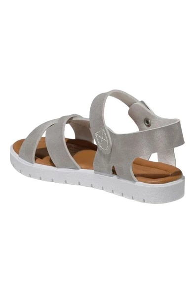 Gümüş Unisex Çocuk Sandalet - 3