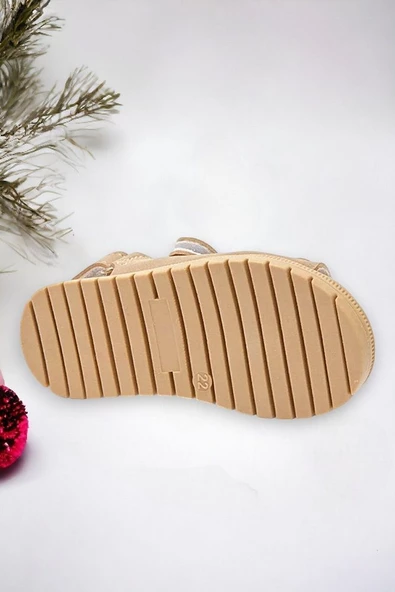 Cırt Cırtlı Çift Bantlı Unisex Çoçuk Sandalet - 3