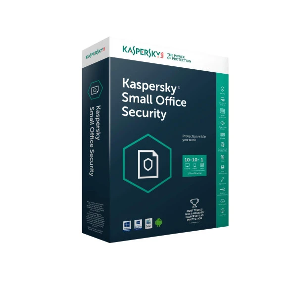 KASPERSKY Small Office Security 1yıl 1server + 10kullanıcı + 10 mobil cihaz