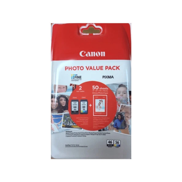 CANON PG-46/CL-56 Multipack Mürekkep Kartuş