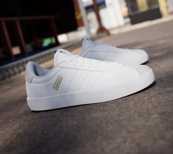 adidas VL Court Spor Ayakkabı ID8795 - 4