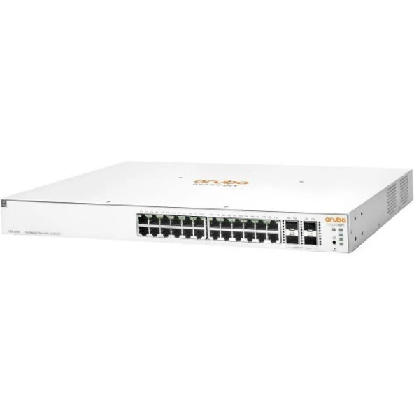 ARUBA 24port 370w FULL PoE Instant On 1930 24G JL684A GIGABIT 4XSFP+ Yönetilebilir Switch RackMount