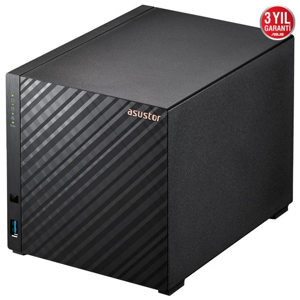 ASUSTOR AS1104T REALTEK QC 1GB RAM 4-Diske kadar Destekli Nas server (DİSKSİZ) - 3