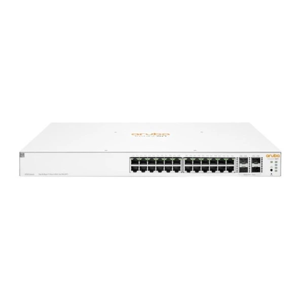 ARUBA 24port 195w FULL PoE Instant On 1930 24G JL683A GIGABIT 4XSFP+ Yönetilebilir Switch RackMount