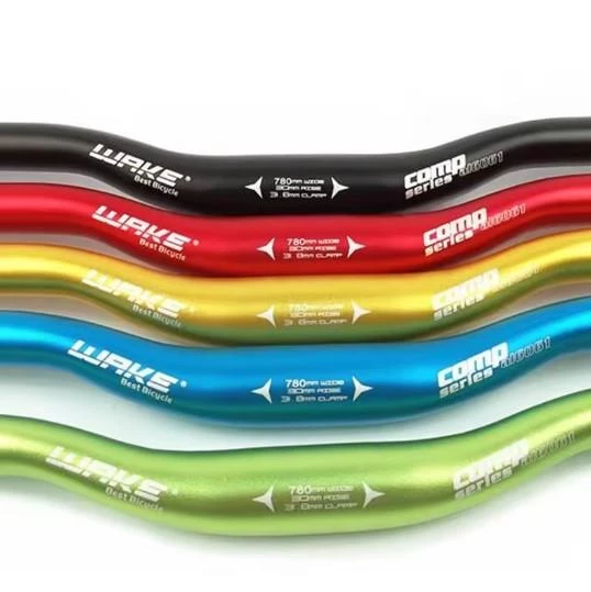 Wake Alüminyum 31.8 780 mm Riser Mtb Gidon Bisiklet Gidonu Yeşil - 3