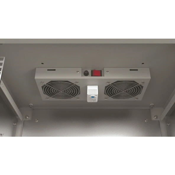 AGER 7U 600x600mm IP66 Dış Ortam Duvar Tipi Kabinet AG-OT07U6060B2-D-A-M1 - 3