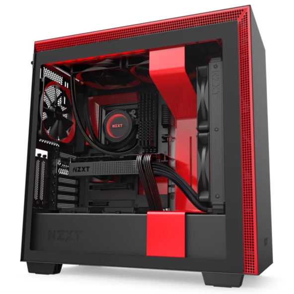 NZXT POWERSIZ H710i 4X FANLI MID TOWER GAMING PC KASASI CA-H710I-BR