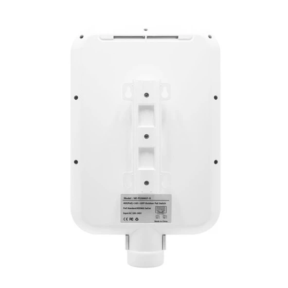 WI-TEK 4port 65w FULL PoE WI-PS306GF-O 4GE GIGABIT 1X SFP Yönetilemez Switch Harici - 2