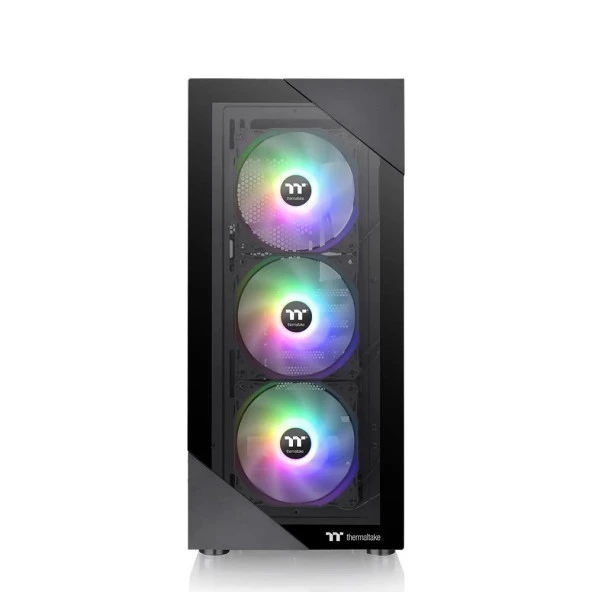 THERMALTAKE 650W 80+ CA-3X3-65M1WE-00 Gaming Mid-Tower PC Kasası - Resim 3