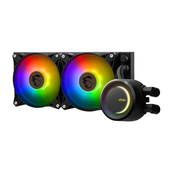 MSI 240mm MAG CORELIQUID E240 ARGB Sıvı Soğutmalı AM5-1700p İşlemci Fanı - Resim 4