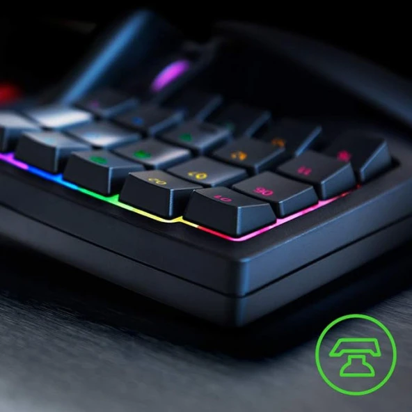 RAZER TARTARUS V2 RGB Siyah Oyun Konsolu RZ07-02270100-R3M1 - Resim 4