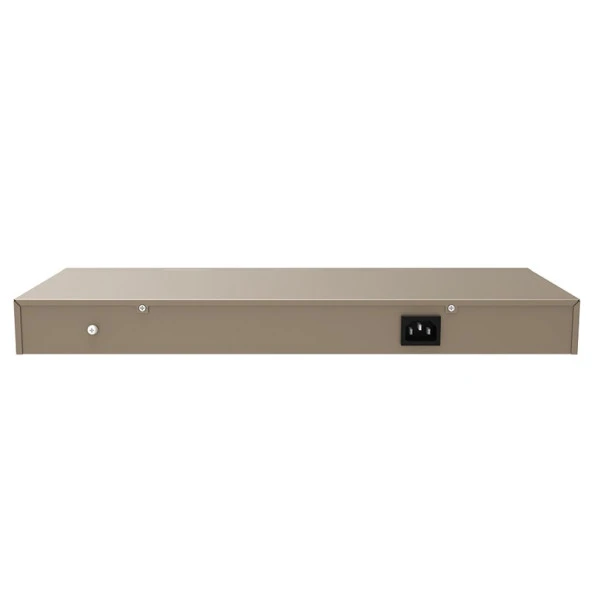 TENDA 24port 250w FULL PoE TEF1126P-24-250W 10/100/ 2x1000 1X SFP Yönetilemez Switch RackMount - Resim 4